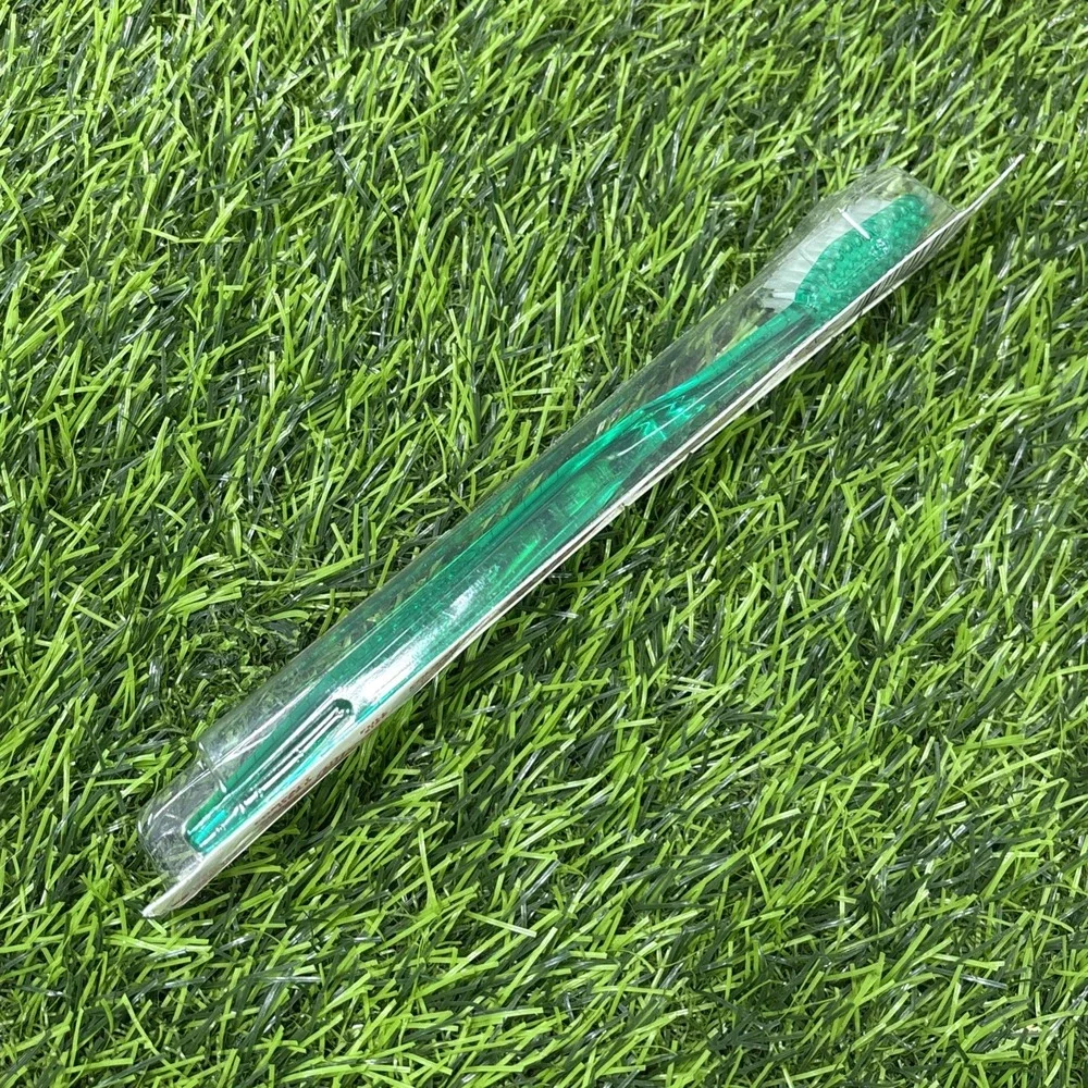 Vintage Colgate Plus Soft Toothbrush Green Handle NOS Sealed ADA Approved